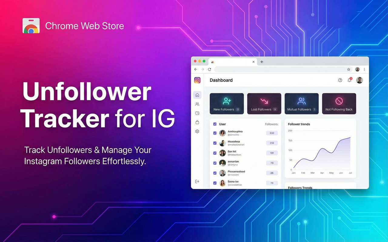 Instagram 取关追踪器 - 粉丝管理工具 - 截图 5