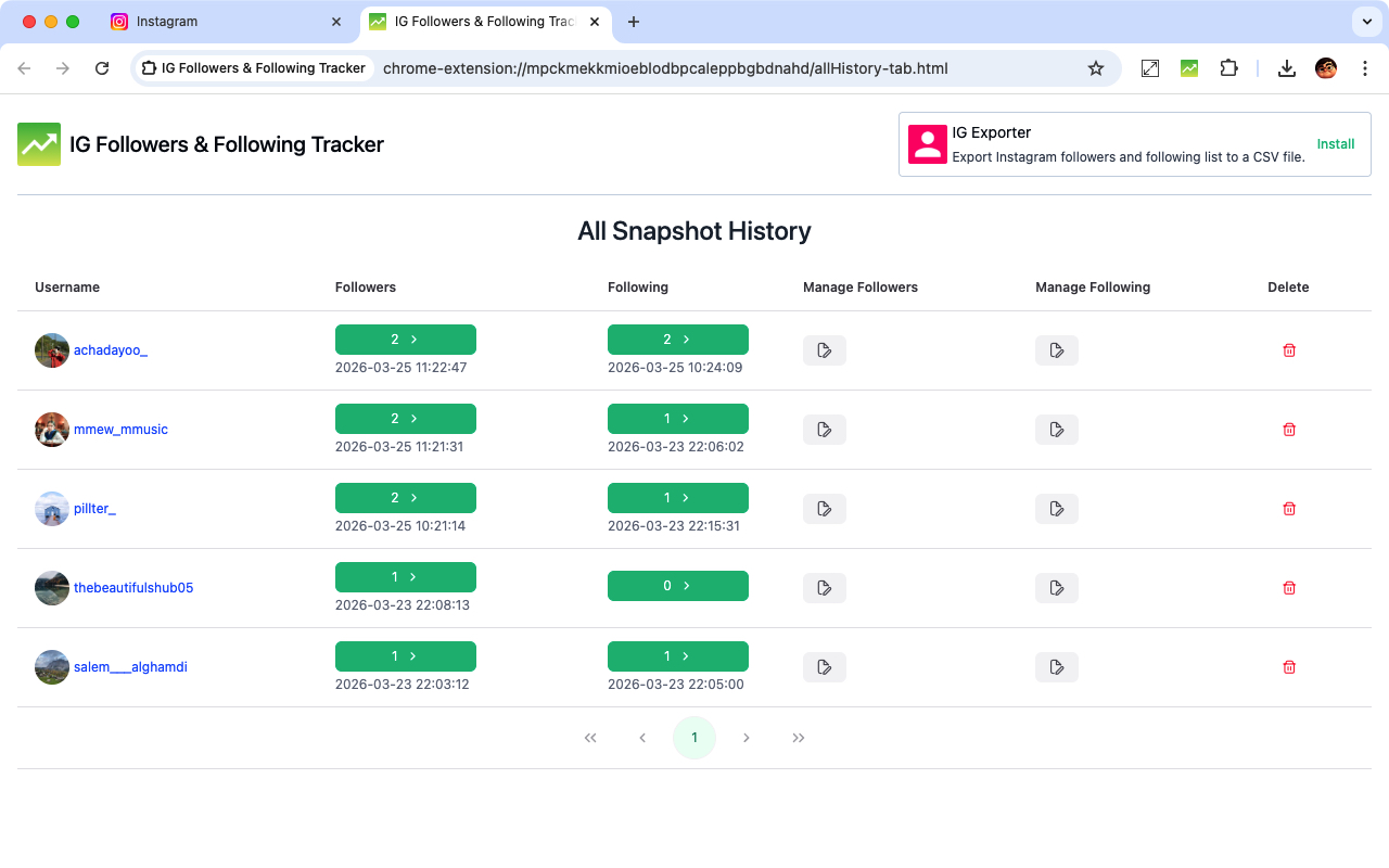 Followers & Following Tracker - 截图 4