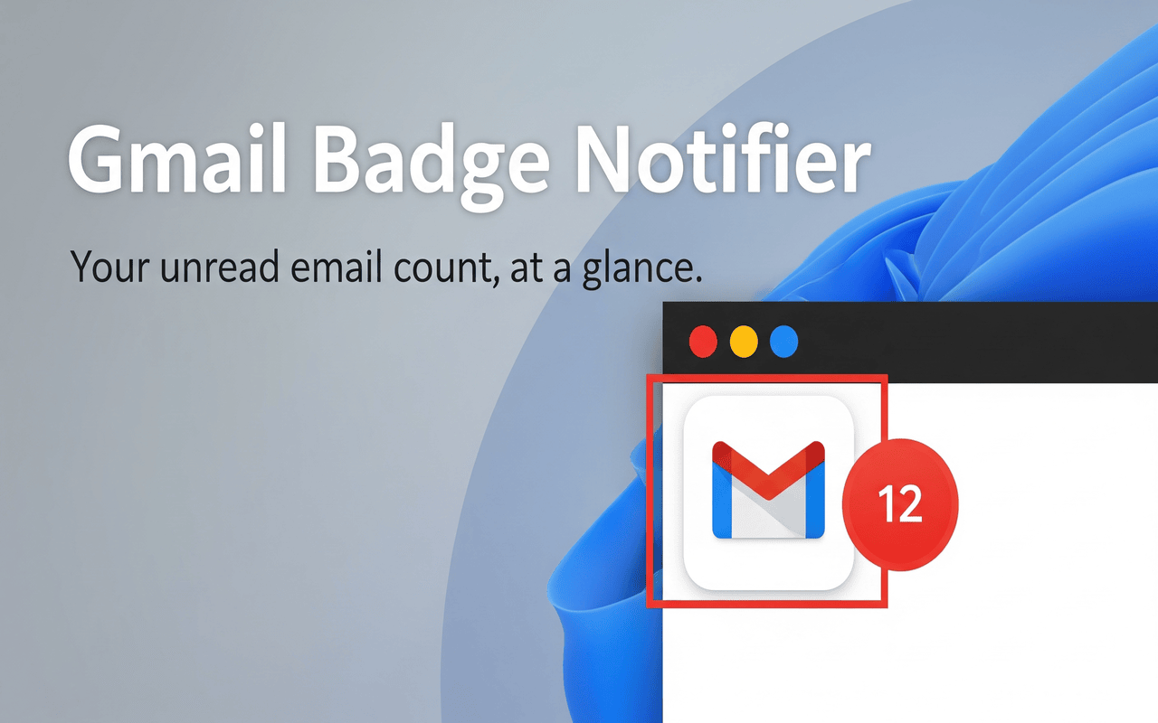 Gmail Badge Notifier - 截图 1