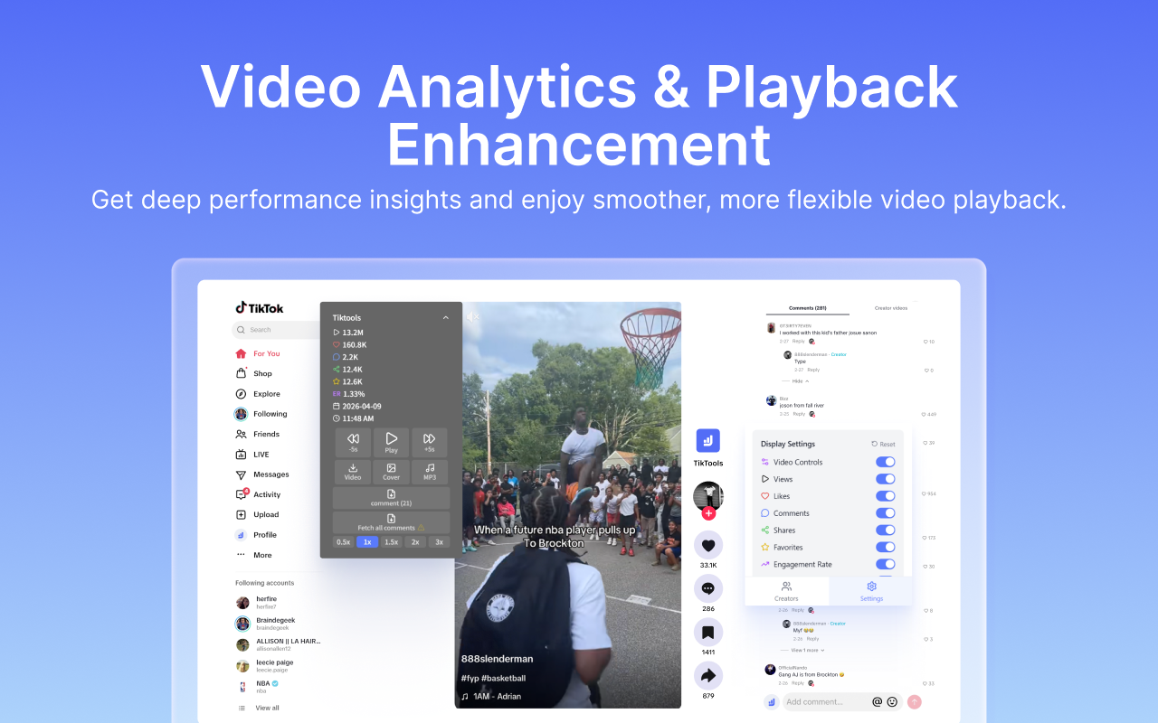 TikTok Youtube Instagram 互动分析、排序 - CreatorStar - 截图 5