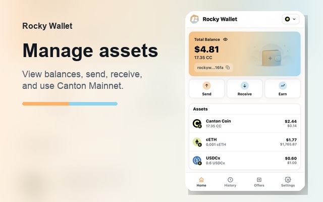 Rocky Wallet - 截图 2