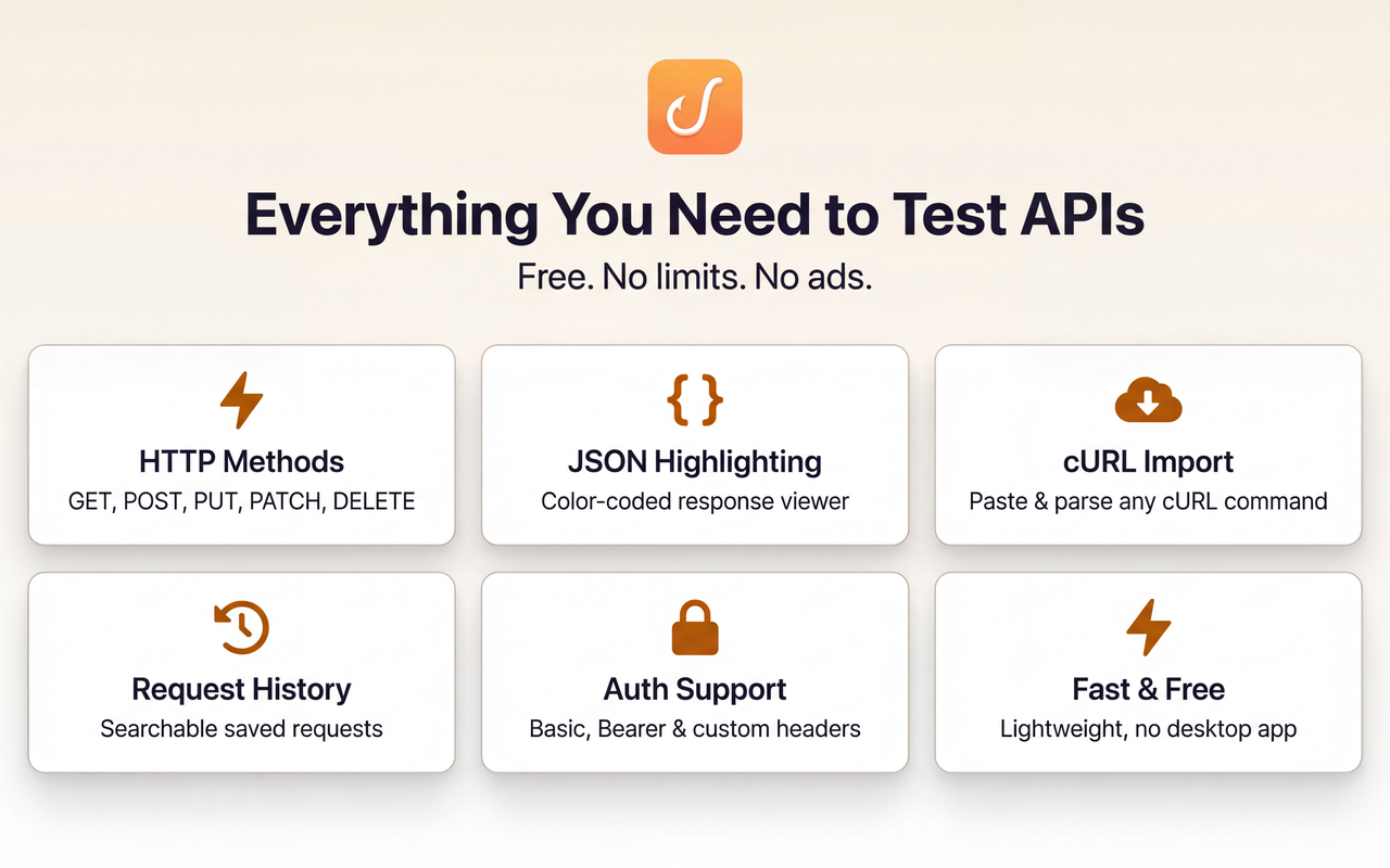 Hookshot - REST API Client & HTTP Request Tester for Developers - 截图 4
