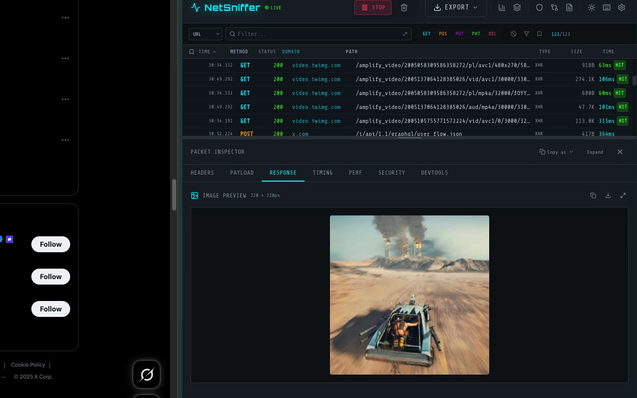 NetSniffer - 截图 1