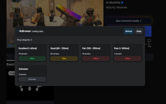 RoBrowser - Server finder for Roblox - 截图 2