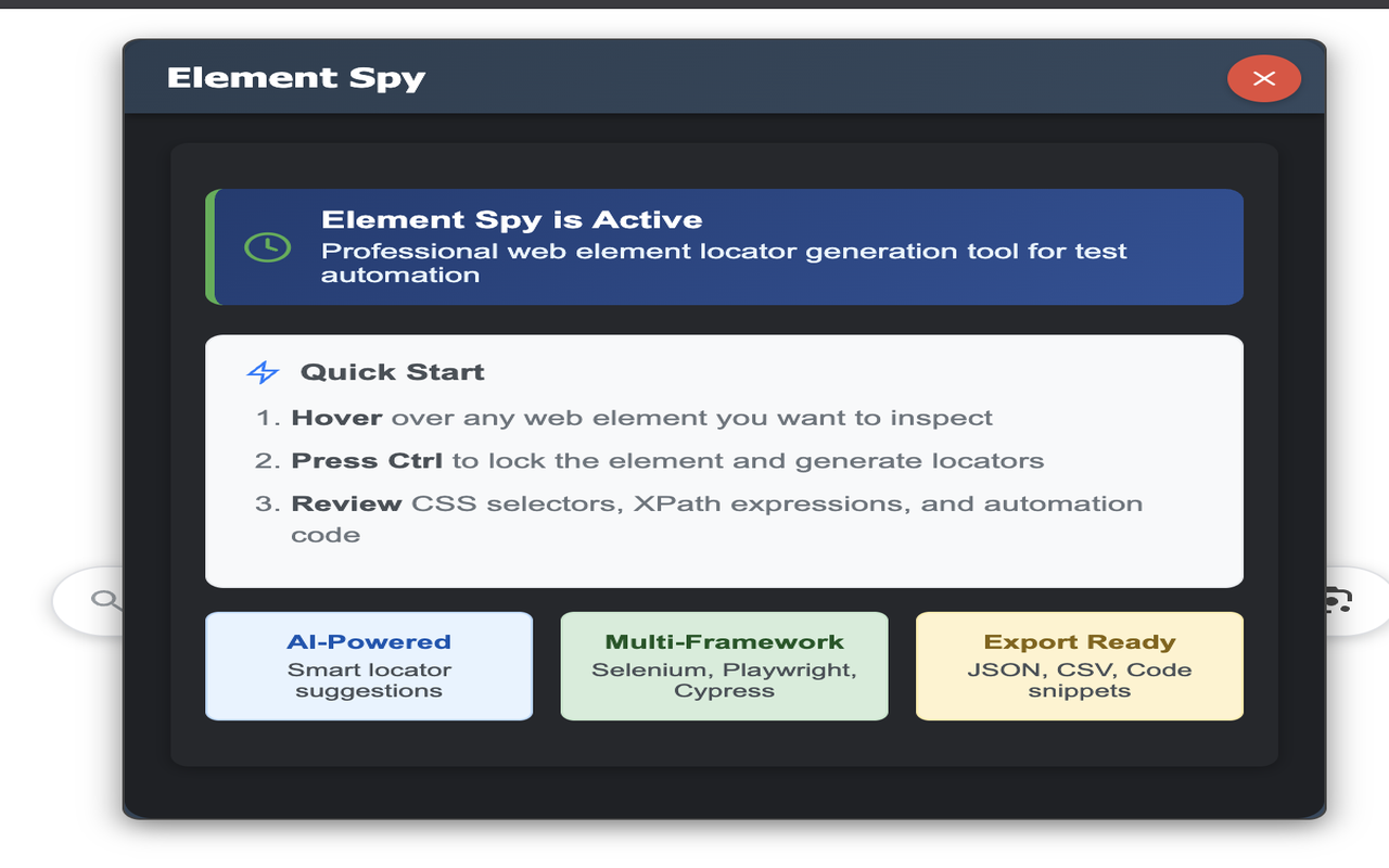 Element Spy - 截图 1