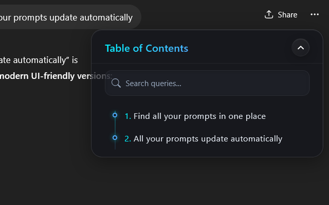 AI Assistant TOC - 截图 3