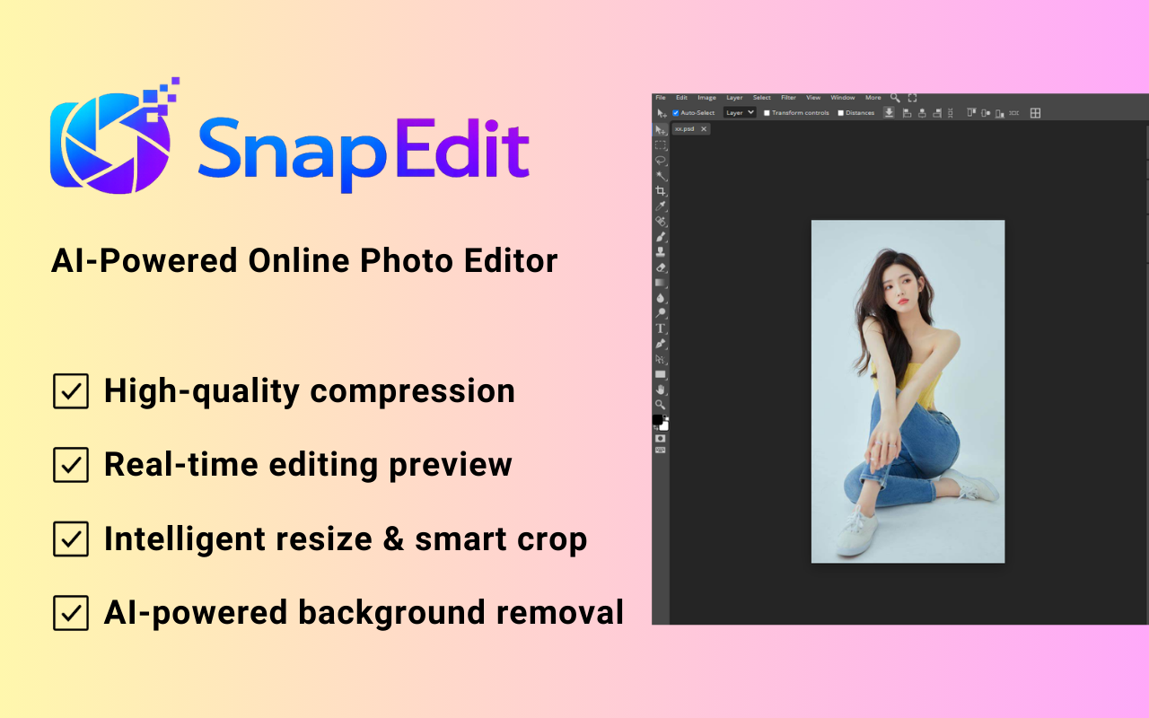 SnapEdit - 在线图片编辑器 - 照片编辑工具 - 截图 2