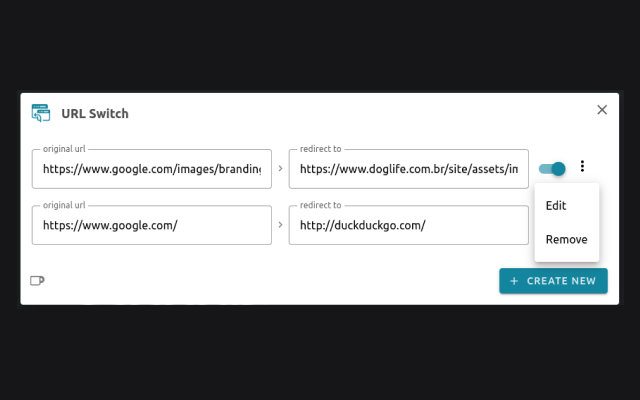 URL Switch - 截图 1