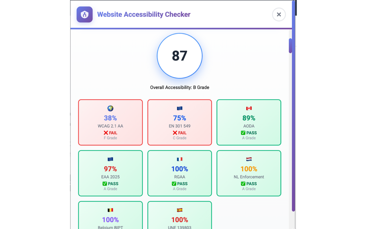 Website Accessibility Checker - 截图 4
