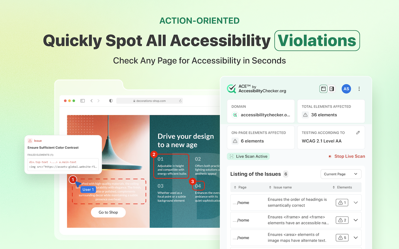 ACE™ Extension by AccessibilityChecker.org - 截图 3