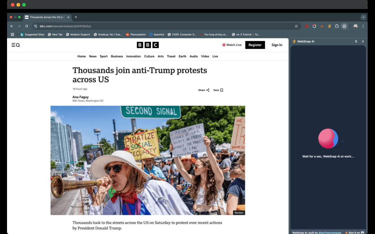 Web TLDR — AI Summaries for Articles & Blogs - 截图 3
