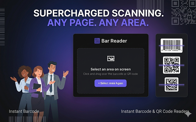 Bar Reader - Barcode & QR Scanner - 截图 1