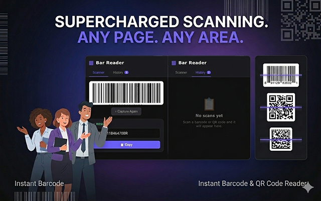 Bar Reader - Barcode & QR Scanner - 截图 2