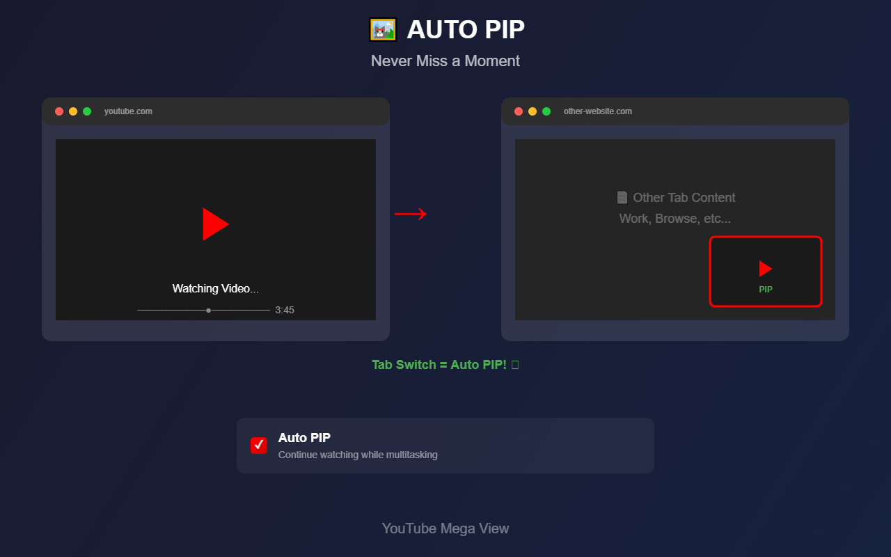 YouTube Mega View - 截图 3