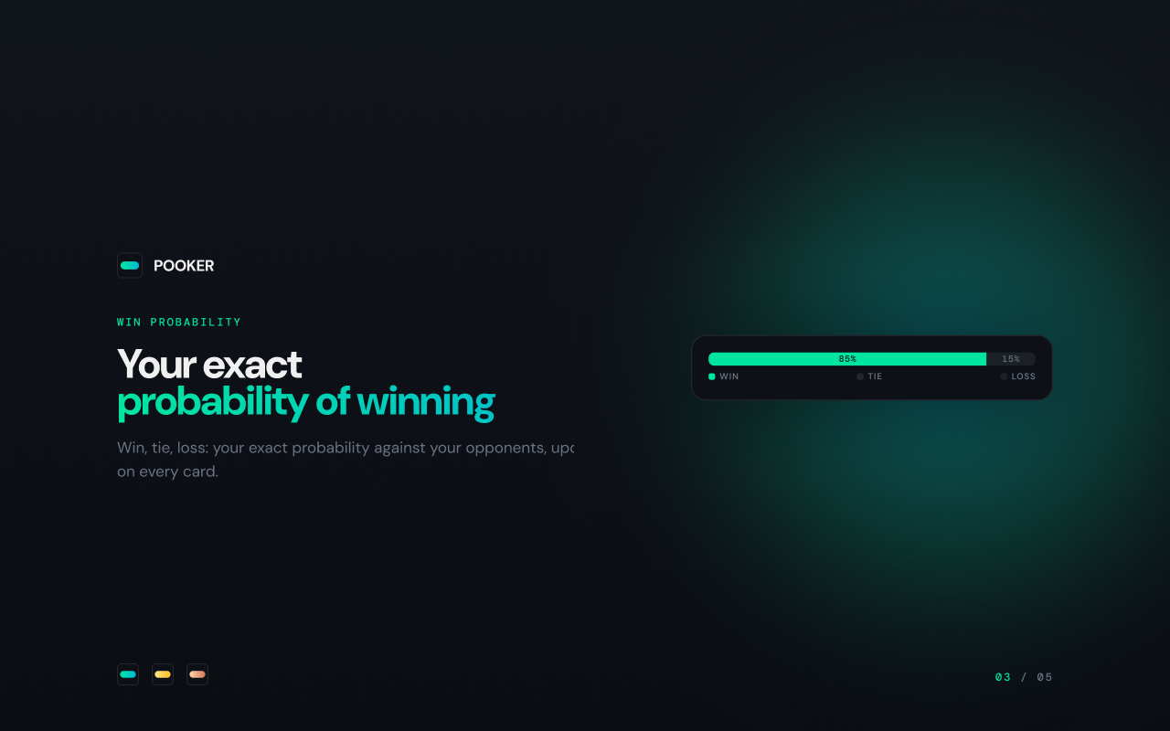 Pooker — Poker Odds Calculator - 截图 3