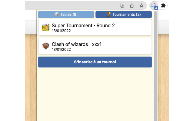 Board Game Arena (BGA) Chrome Extension - boardgamearena.com - 截图 1