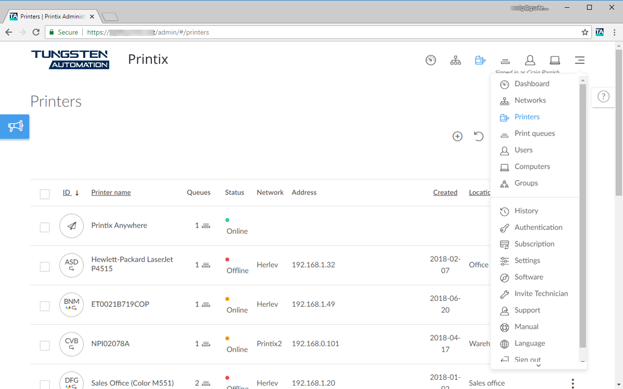 Printix - 截图 1