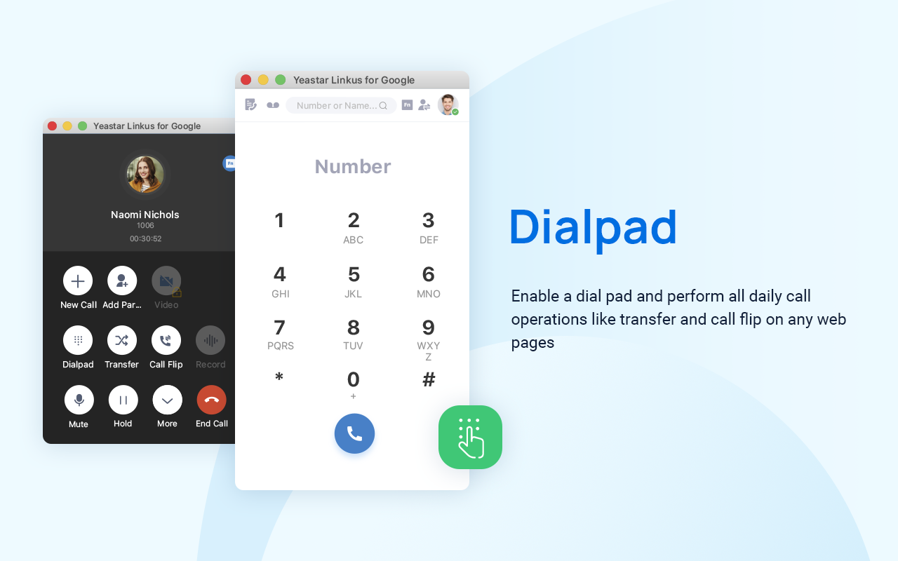 Yeastar Linkus for Google - 截图 2