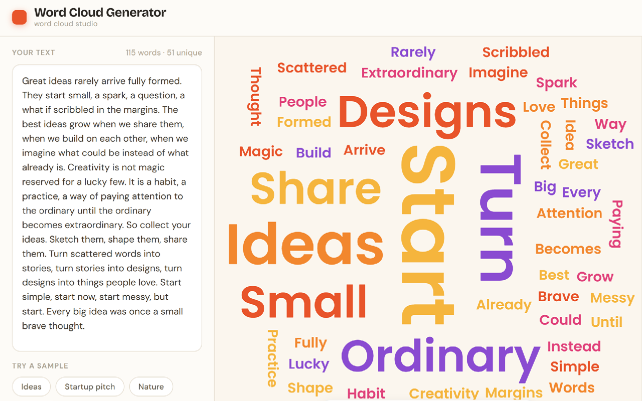 Word Cloud Generator™ - 截图 1