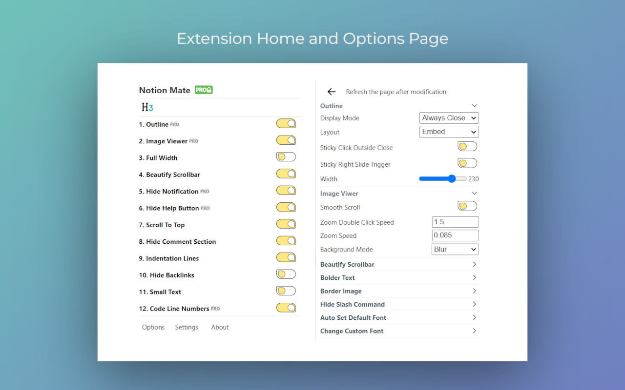 Notion Mate - 截图 2
