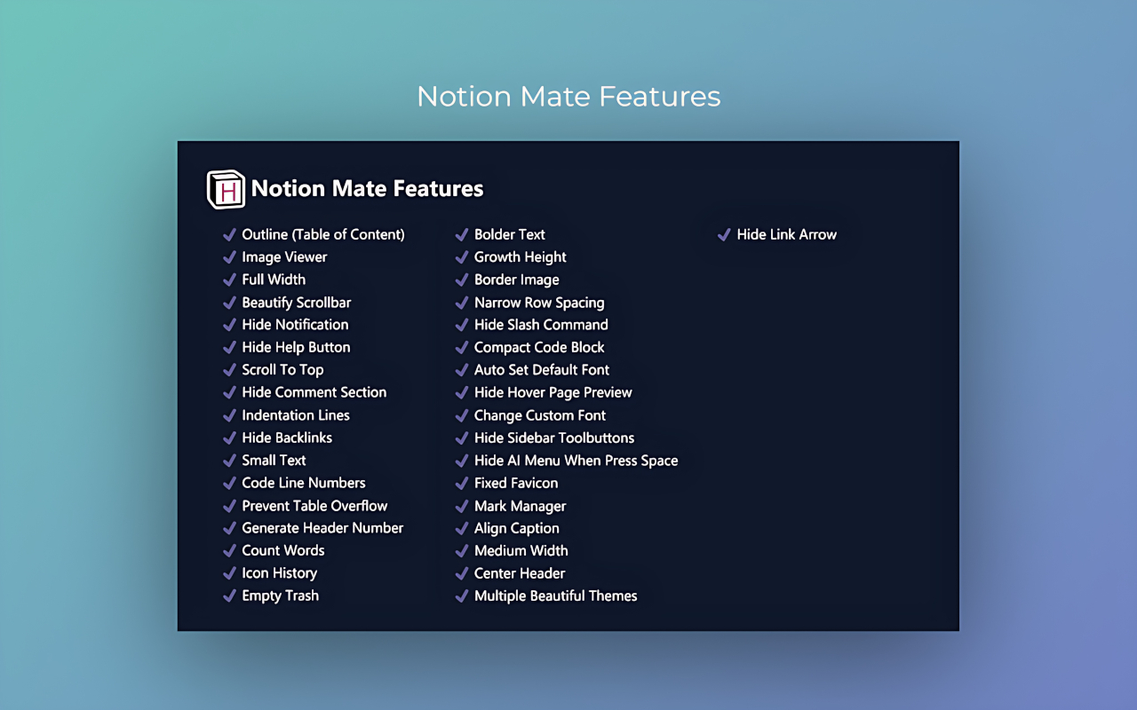 Notion Mate - 截图 5