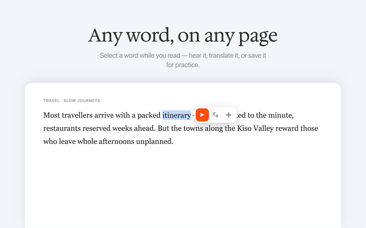 Speakerly: Read Aloud & Vocabulary Builder - 截图 3