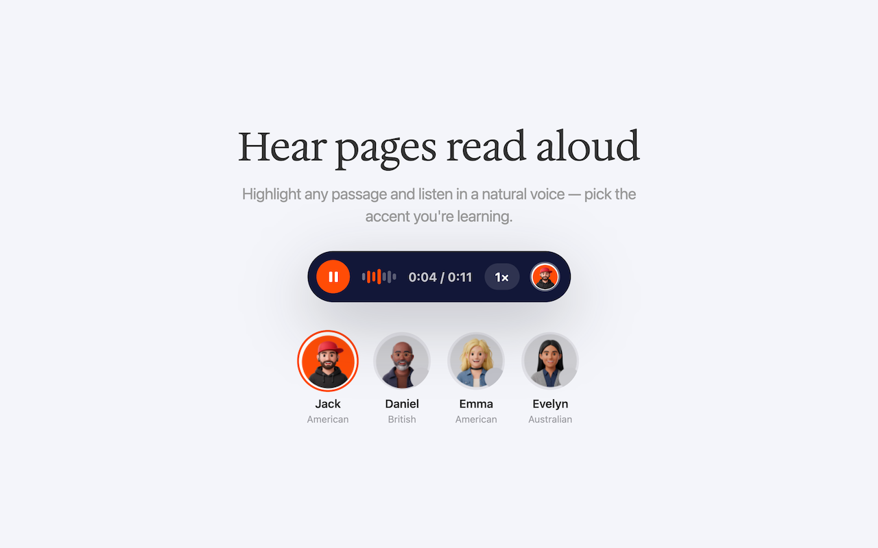 Speakerly: Read Aloud & Vocabulary Builder - 截图 4