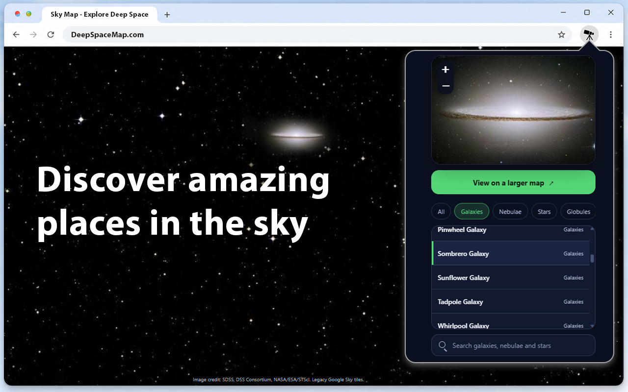 Sky Map - Explore Deep Space - 截图 2