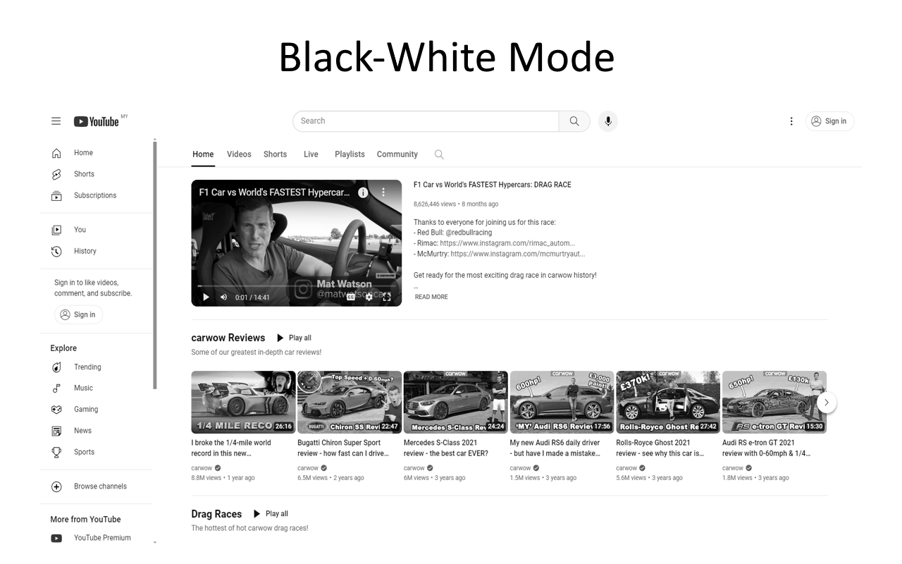 Clean YouTube - 删除短片和相关视频 - 截图 3
