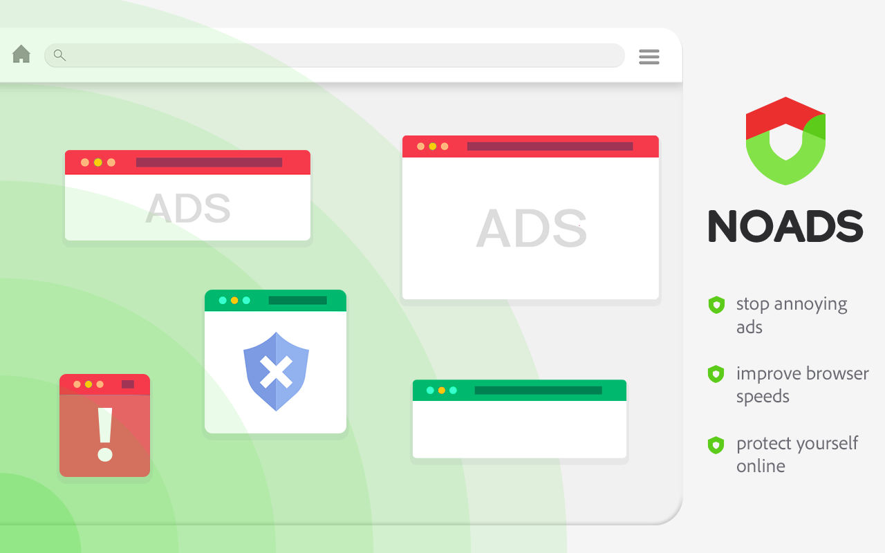 Ad block & Adblocker - No Ads extension - 截图 1