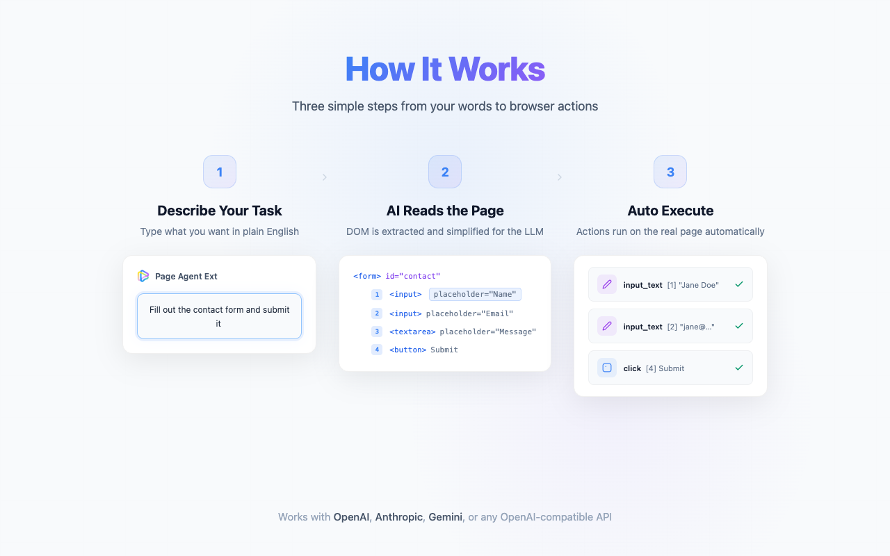 Page Agent Ext - 截图 2