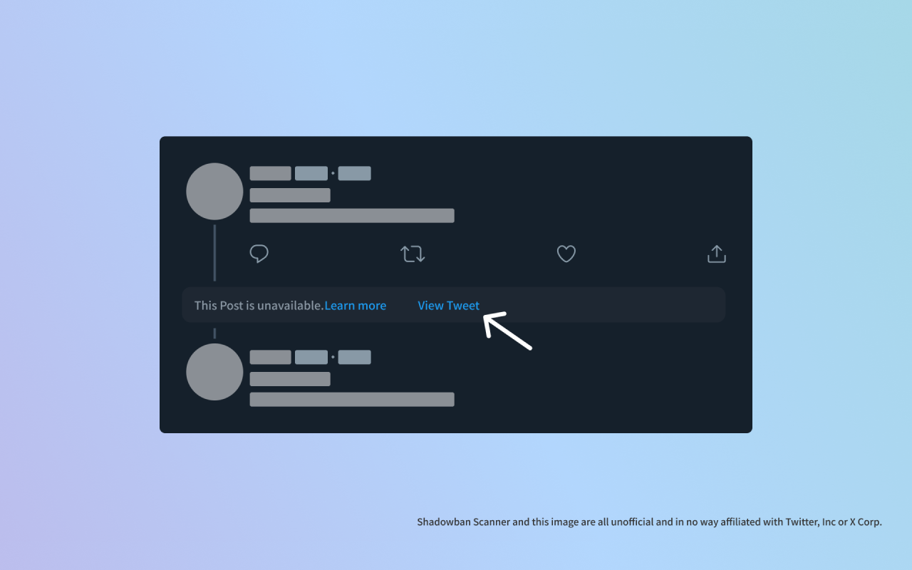 Shadowban Scanner for Twitter / X - 截图 3