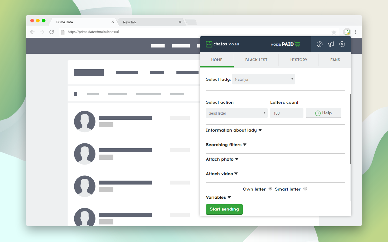 Talkytimes|Datame|Prime mails multi-account - 截图 1