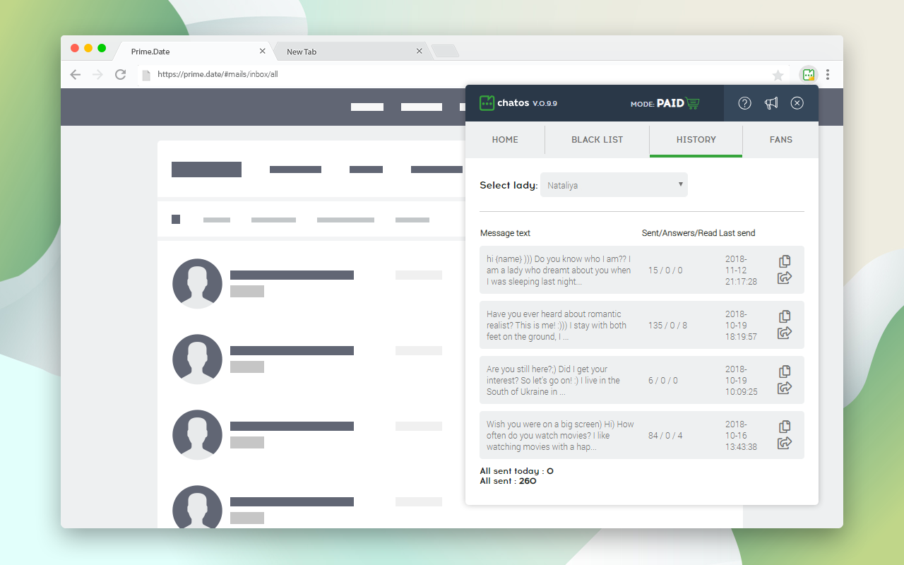 Talkytimes|Datame|Prime mails multi-account - 截图 2