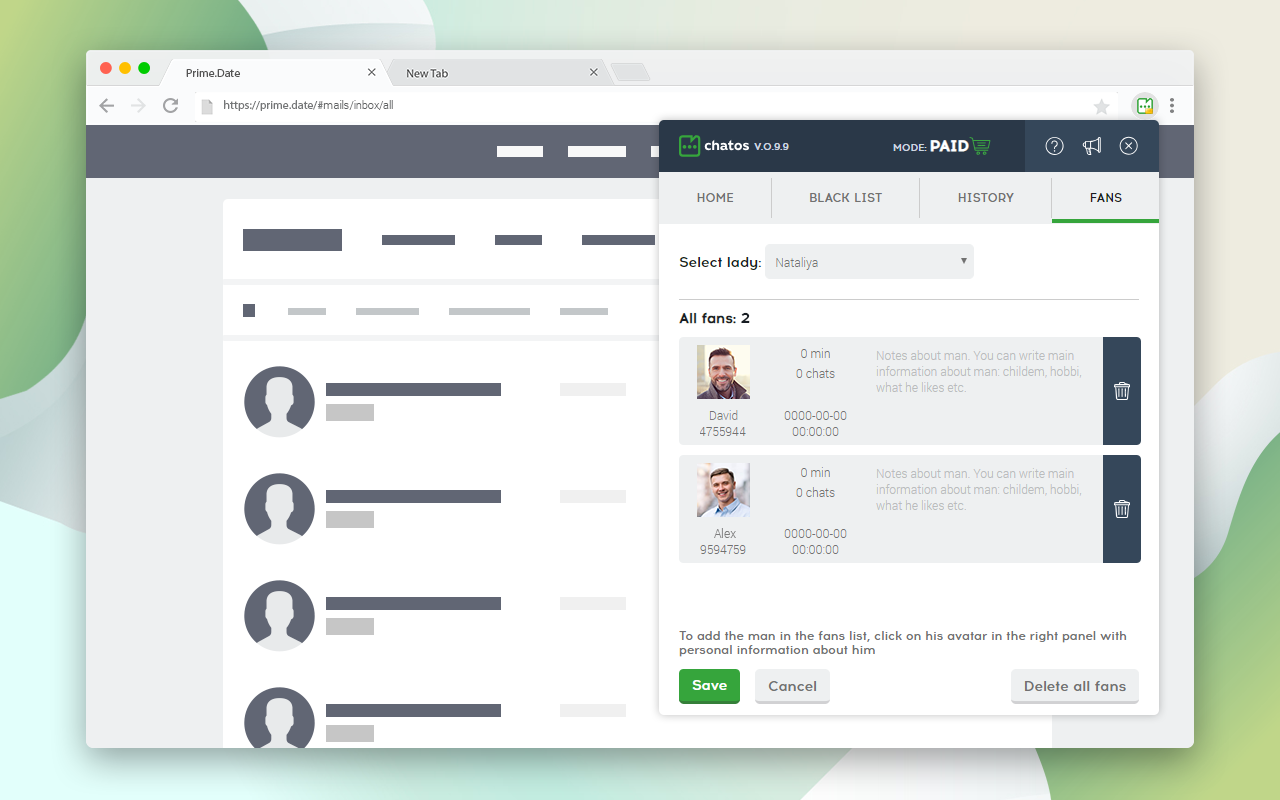 Talkytimes|Datame|Prime mails multi-account - 截图 4