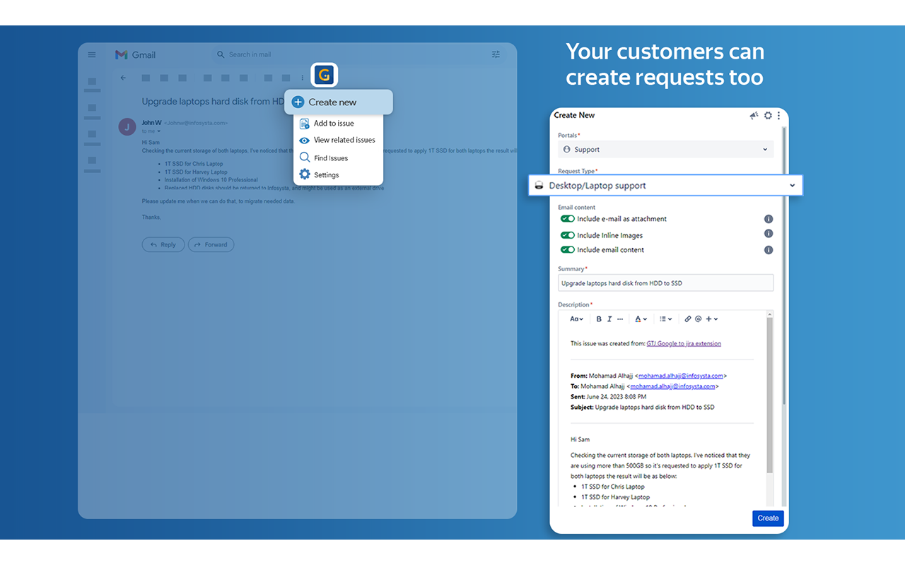 Jira Extension in Chrome - 截图 5