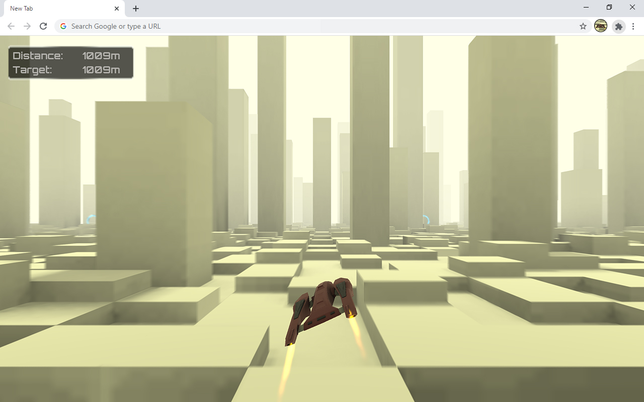 Sci Fi Racer Game - 截图 3