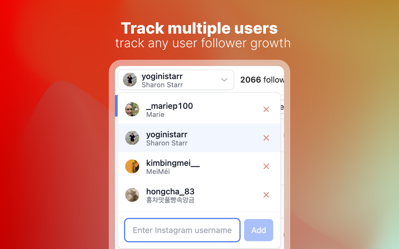 TrackFox - Instagram Followers & Unfollower Tracker - 截图 3