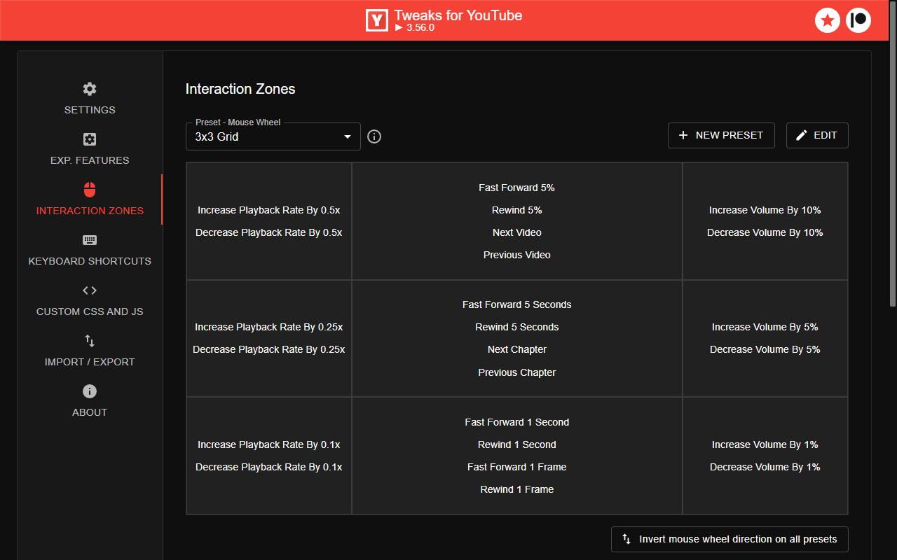 Tweaks for YouTube - 截图 3