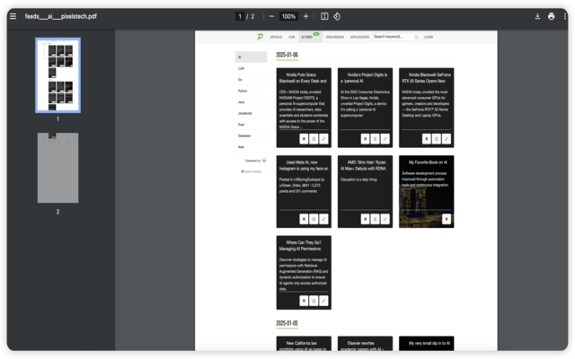 PageSaver - 网页转PDF或图片 - 截图 1