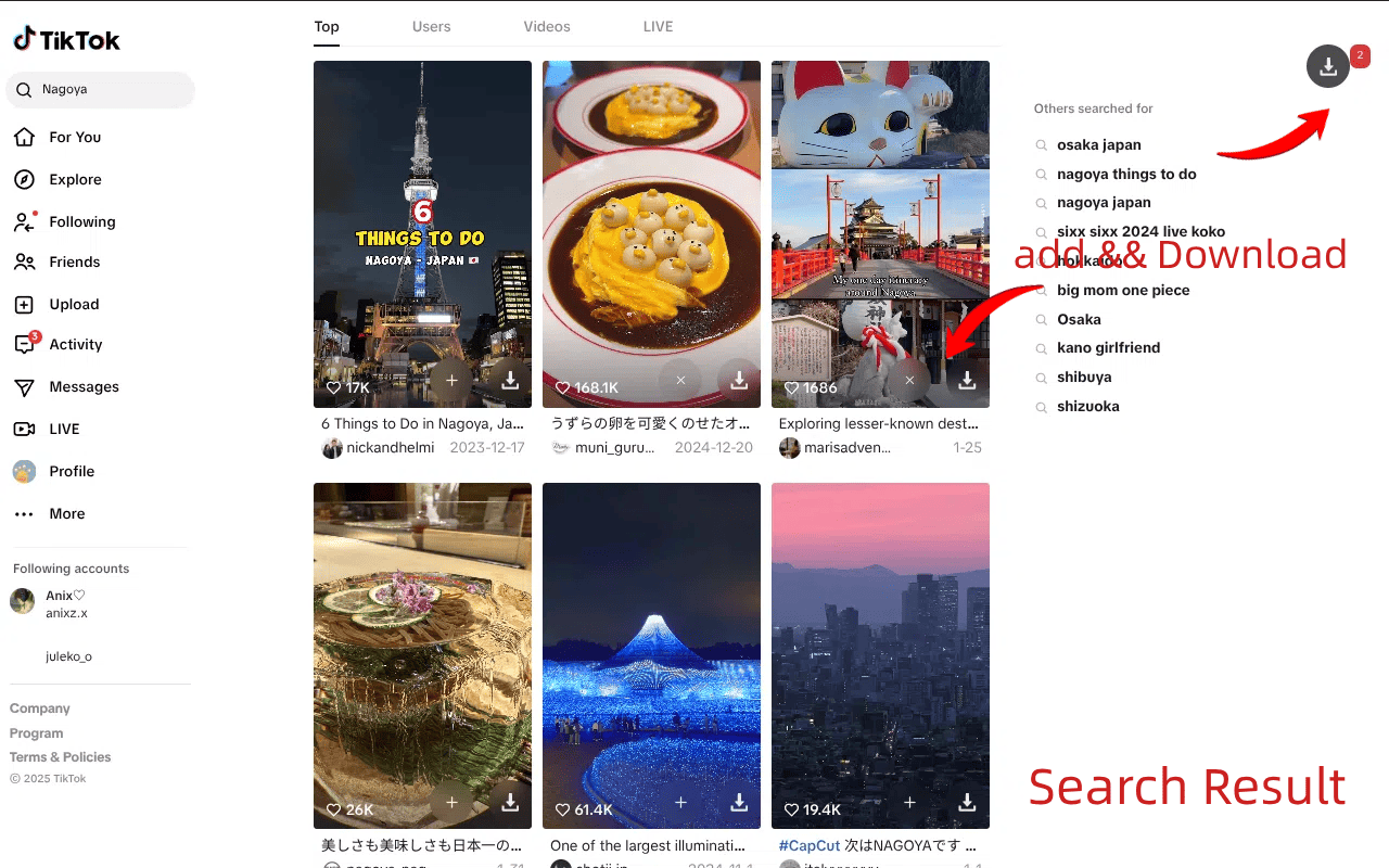 视频下载器 - 用于 TikTok - 截图 5