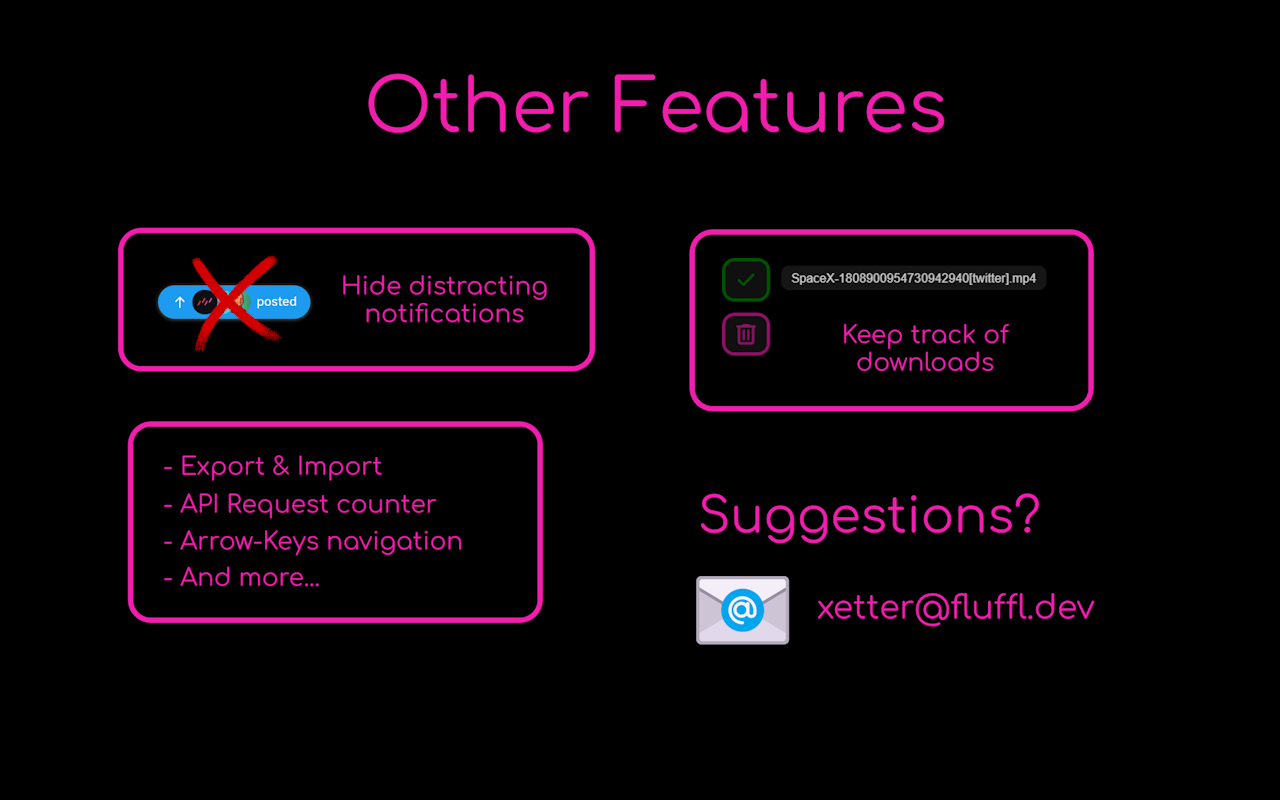 Xetter - 增强你的 X/Twitter 体验 - 截图 1