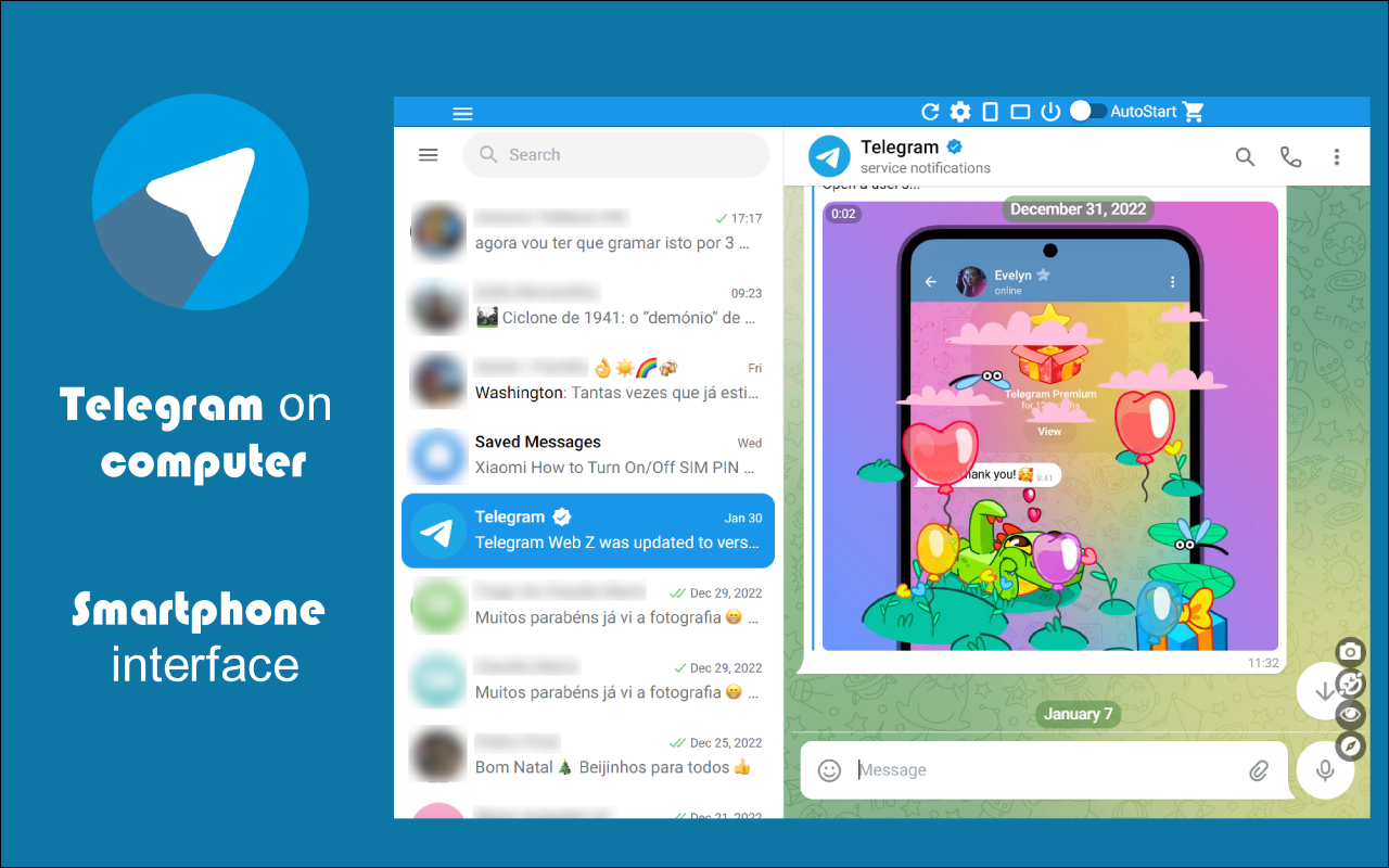 Web for Telegram - 截图 2