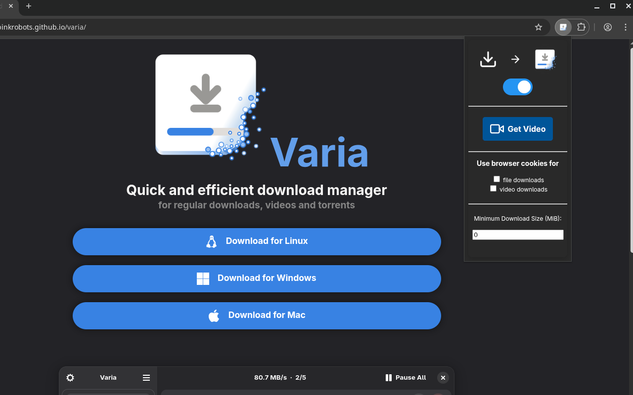 Varia Integrator - 截图 1