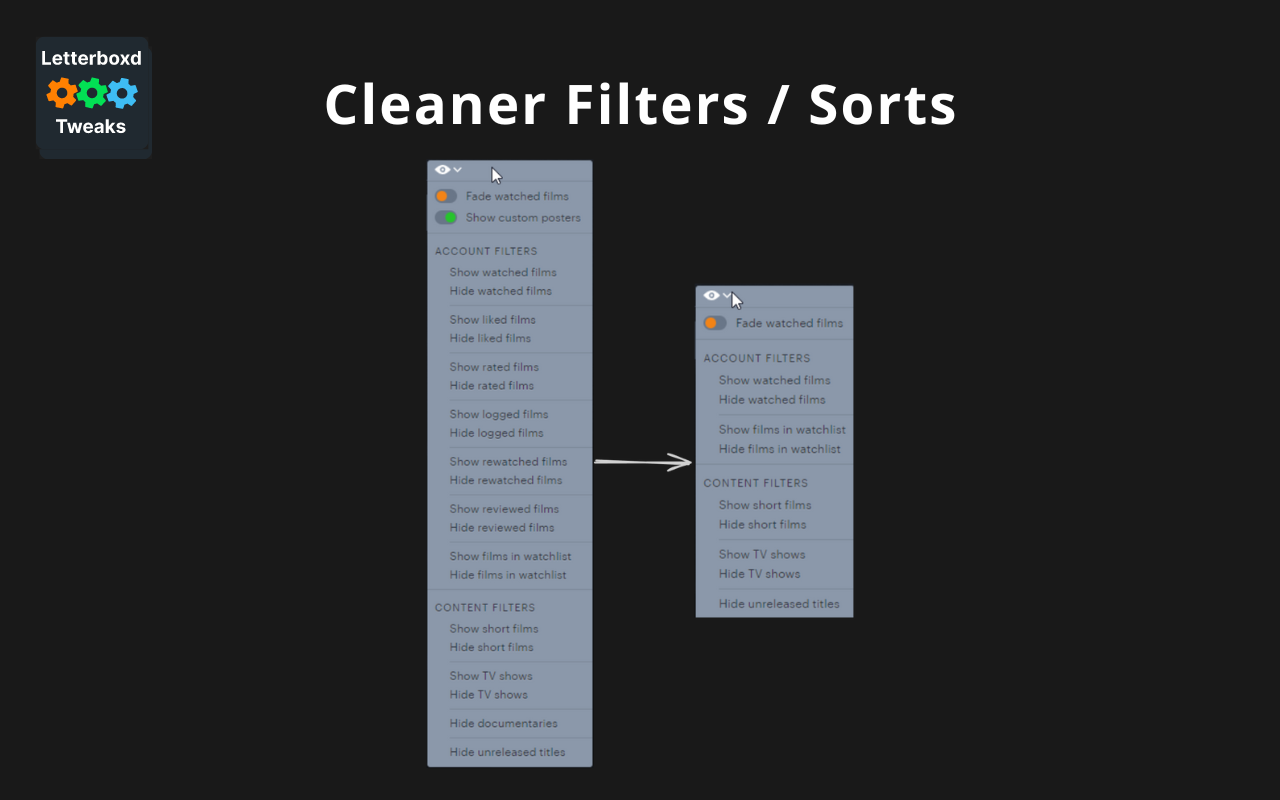 Letterboxd Tweaks - 截图 4