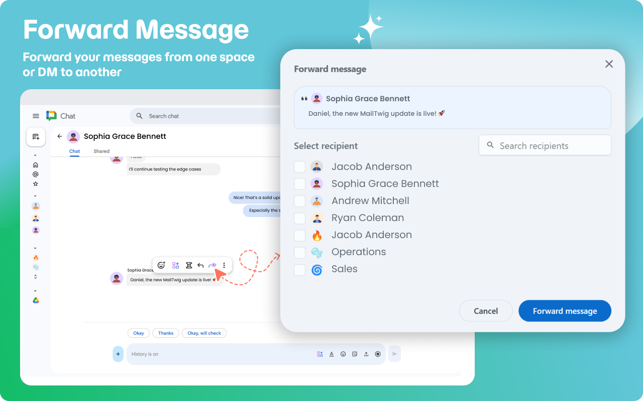 Chat Plus — All-in-One Productivity Suite for Google Chat™ - 截图 2