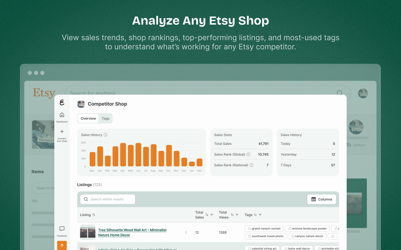 eRank - SEO for Etsy Sellers - 截图 6