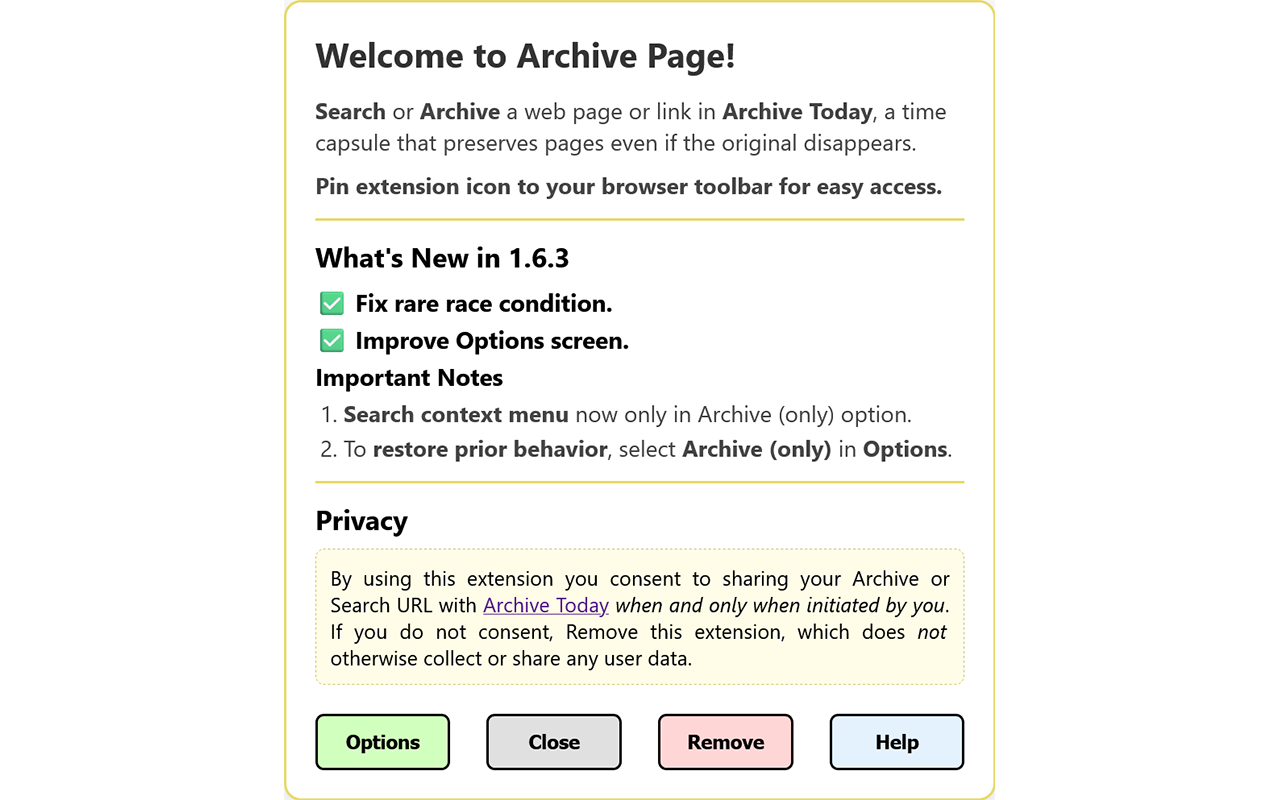 Archive Page - 截图 1