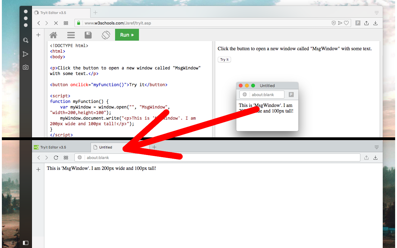 Single Window (open links in active window) - 截图 1