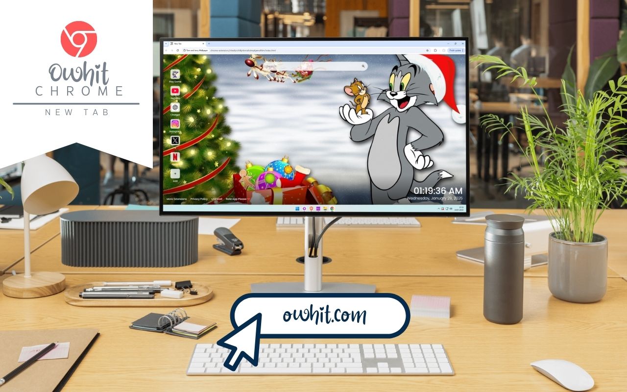 Tom and Jerry Wallpaper - 截图 2